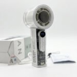 Cooling Fan X05 Handheld Fan 100 Speed Levels - Cold Compress Ice - Digital Display Portable Rechargeable Mini Fan - Long Battery Life - Image 4