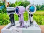 Cooling Fan X05 Handheld Fan 100 Speed Levels - Cold Compress Ice - Digital Display Portable Rechargeable Mini Fan - Long Battery Life - Image 6
